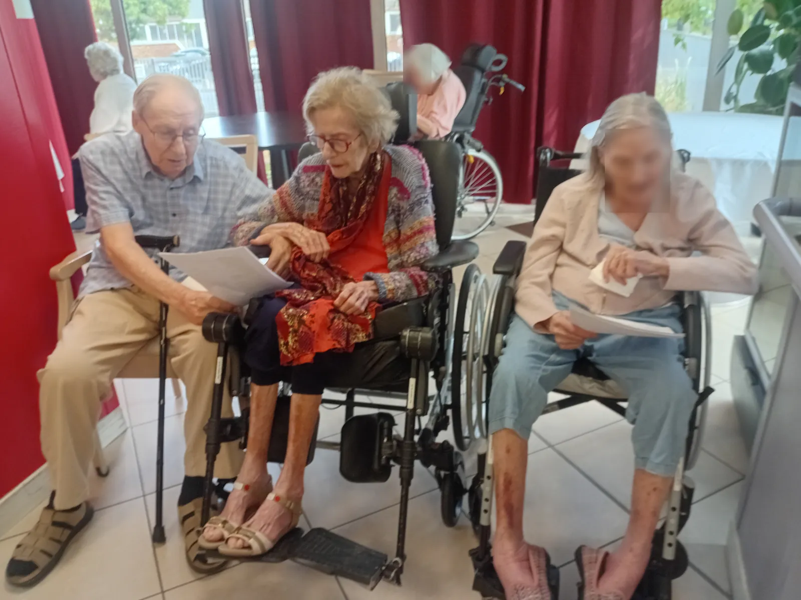 Une semaine dynamique et conviviale à la résidence