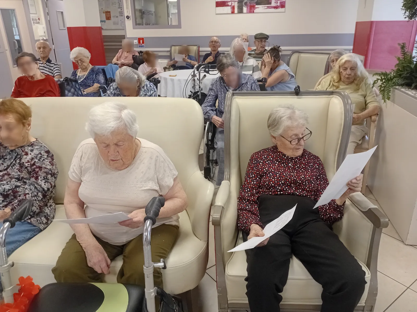 Une semaine dynamique et conviviale à la résidence