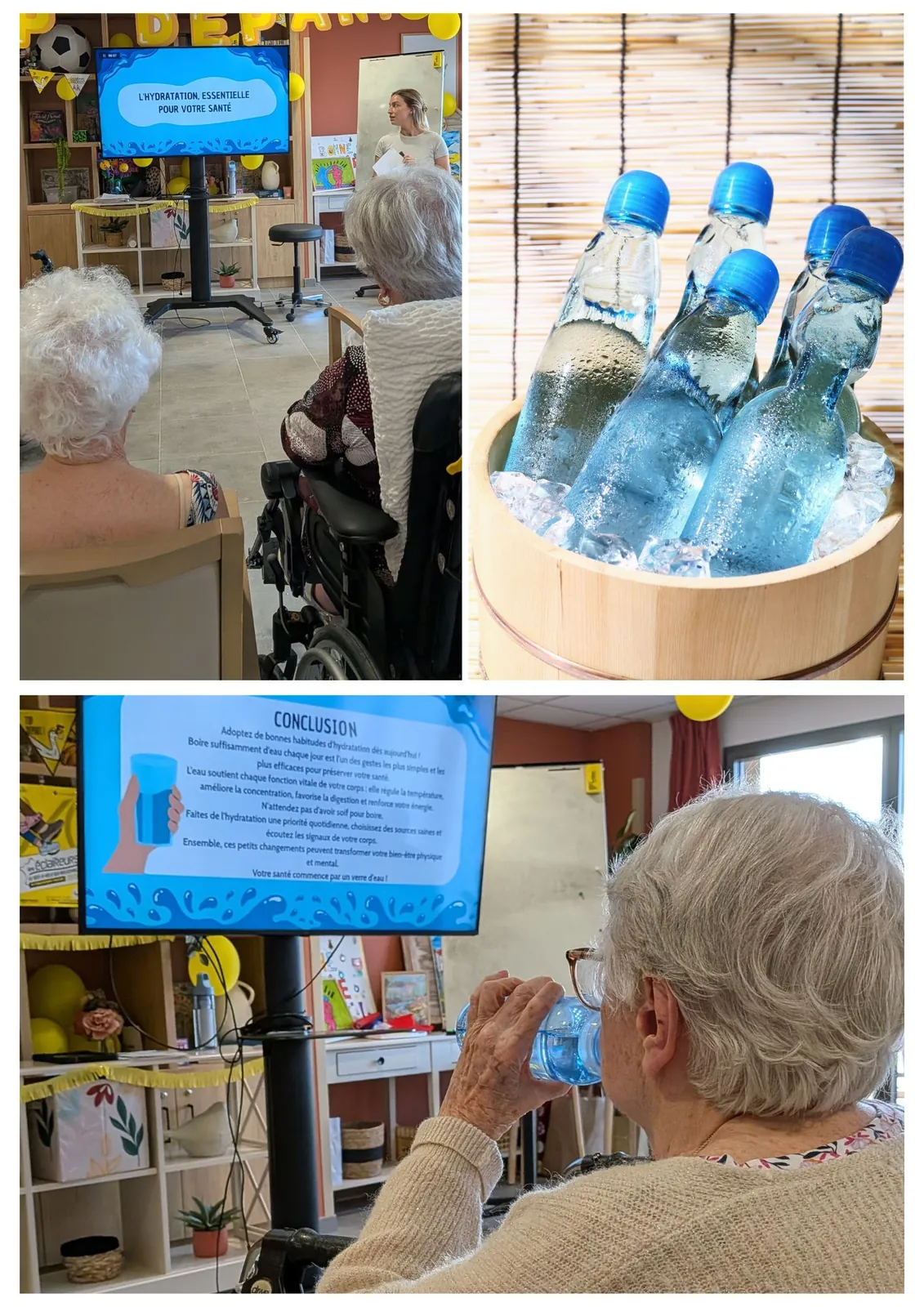 Sensibilisation à l'hydratation