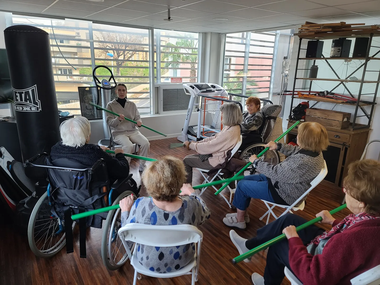 On fait travailler les muscles !