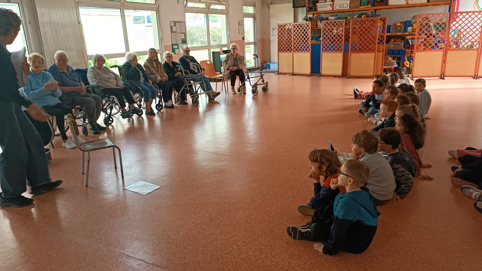 Répétition à l'école de Trie-Château