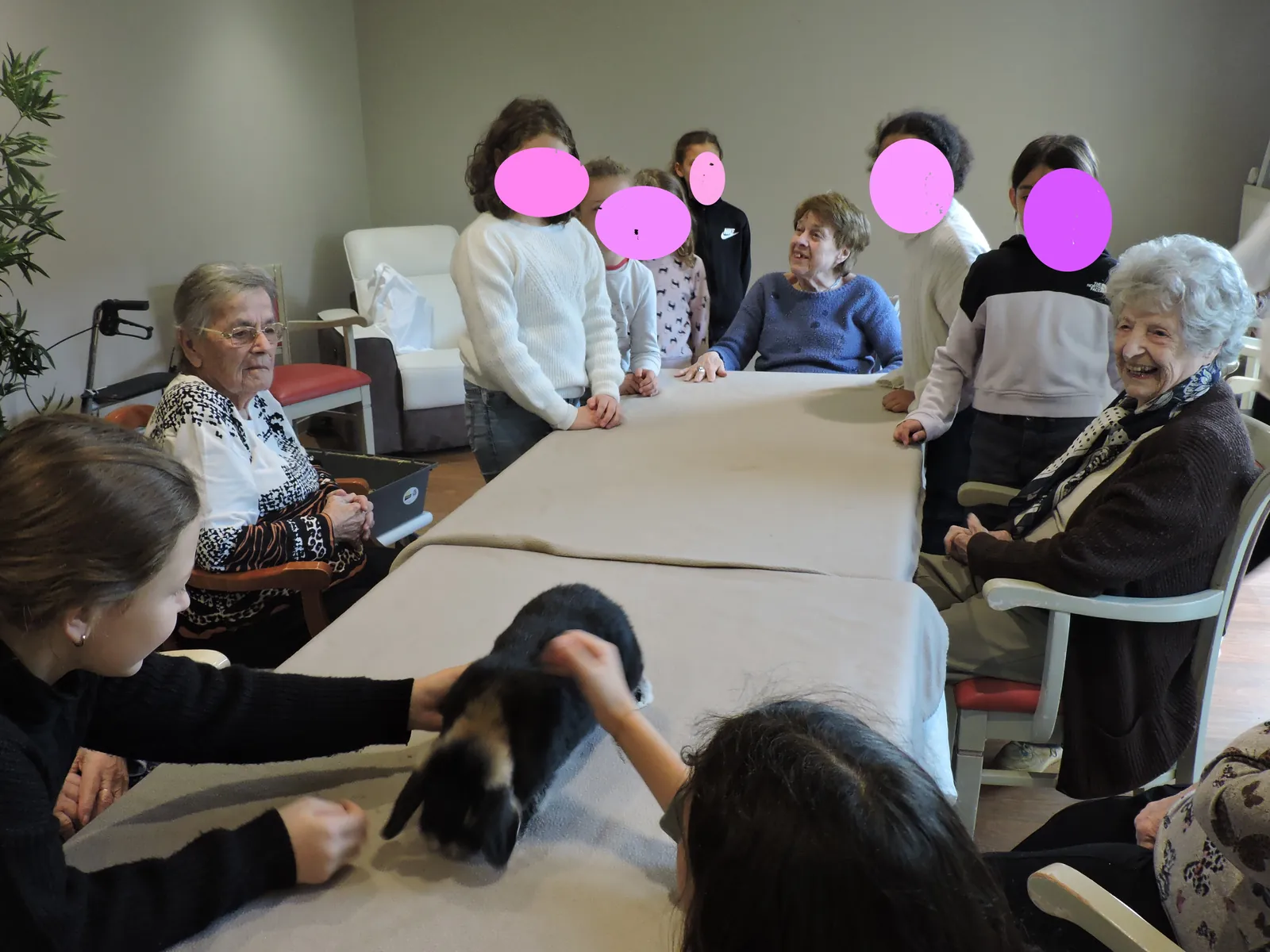 Rencontre intergénérationnelle au PASA 