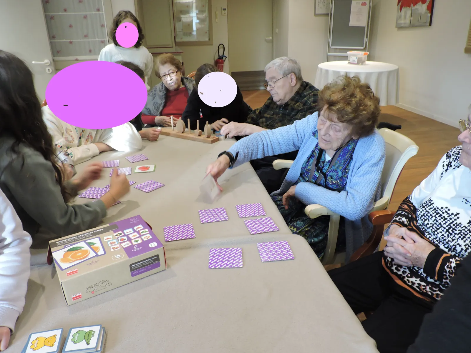 Rencontre intergénérationnelle au PASA 