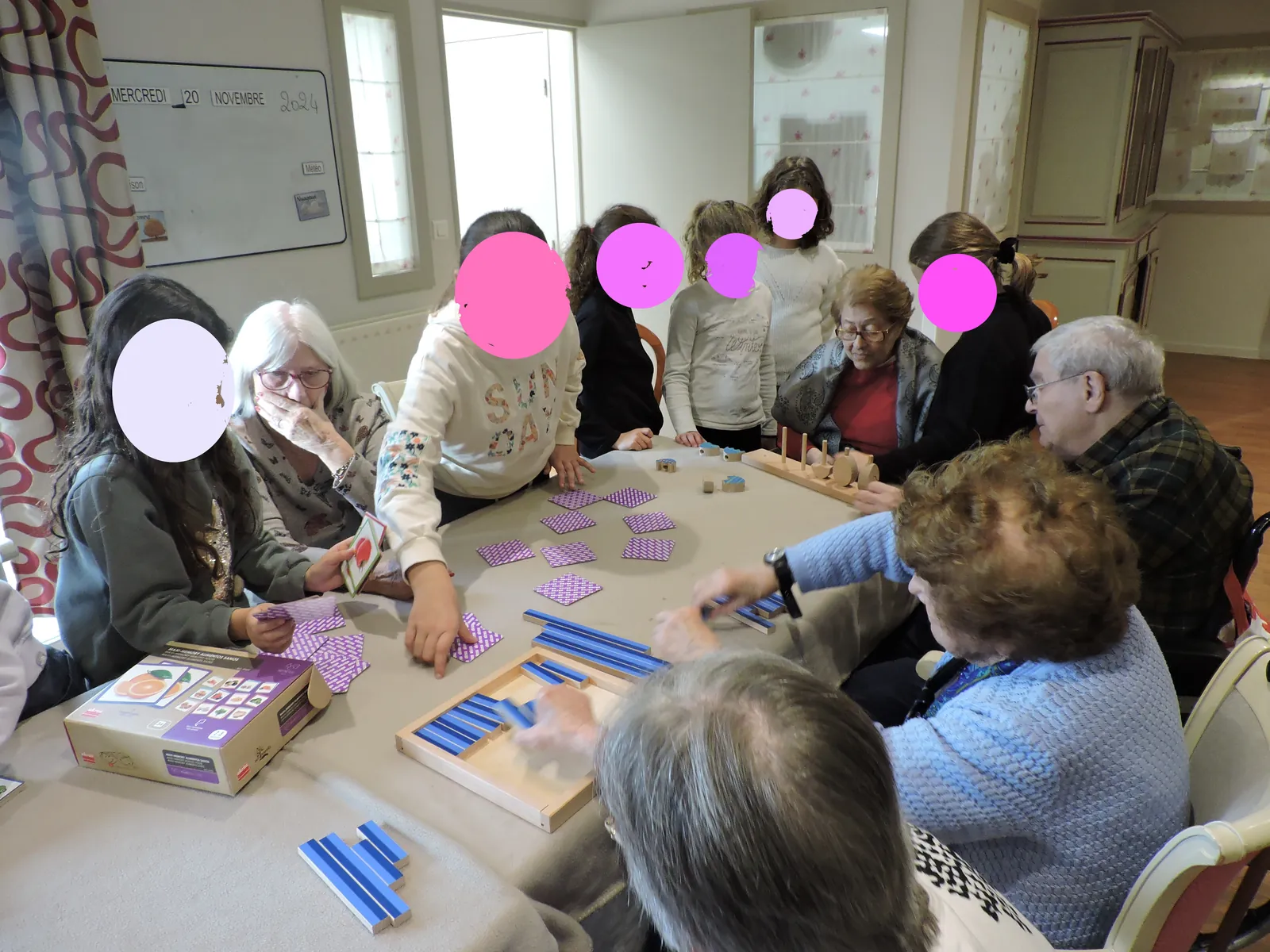 Rencontre intergénérationnelle au PASA 