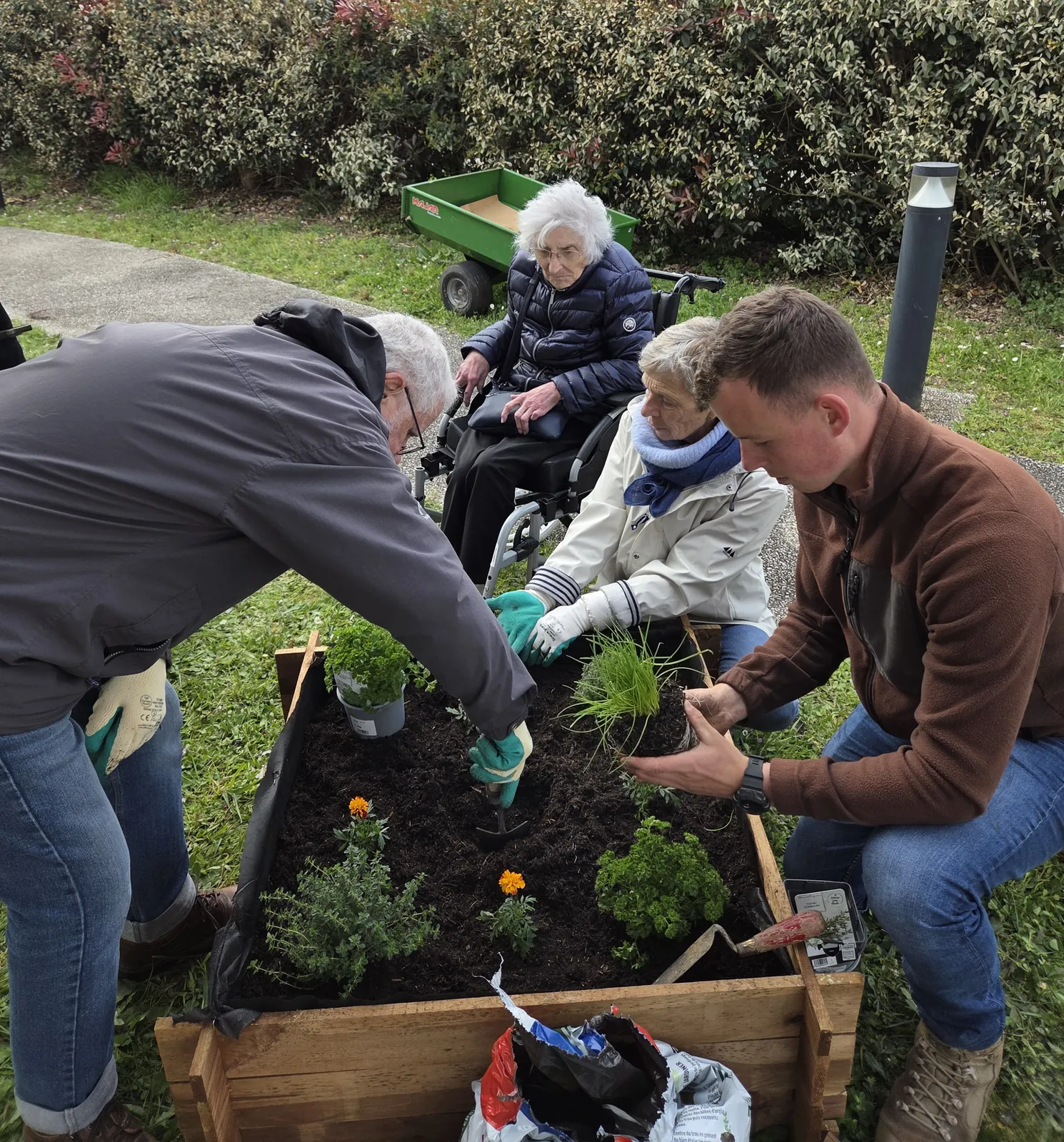 Au Parc des Oliviers, les plantations cultivent le lien social à l’accueil de jour
