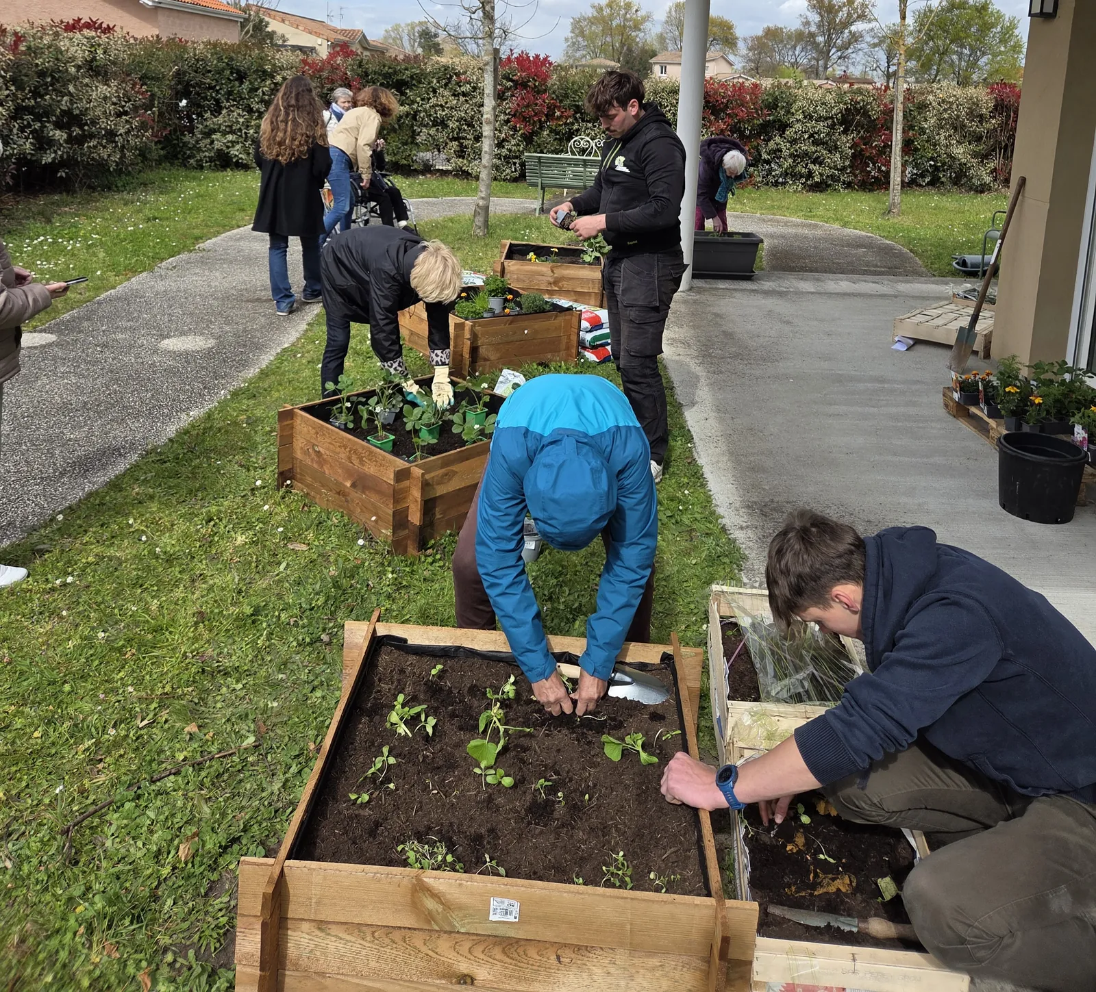 Au Parc des Oliviers, les plantations cultivent le lien social à l’accueil de jour