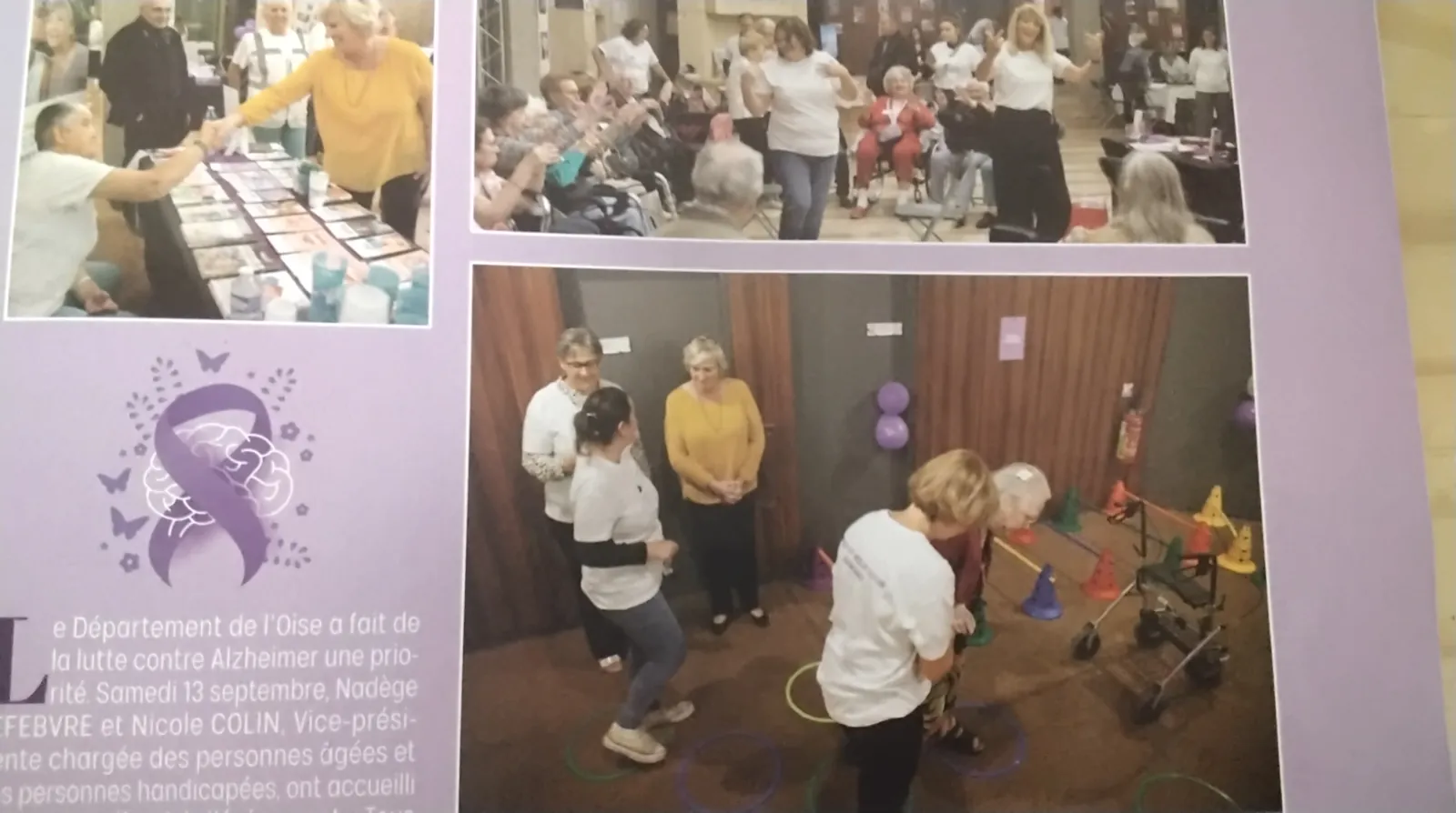 Magazine l'Oise "Tous en Chœur pour Alzheimer 