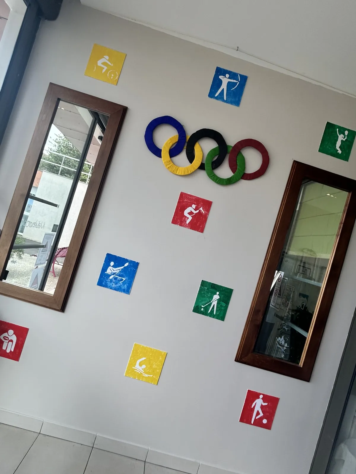 Décoration de l'entrée 