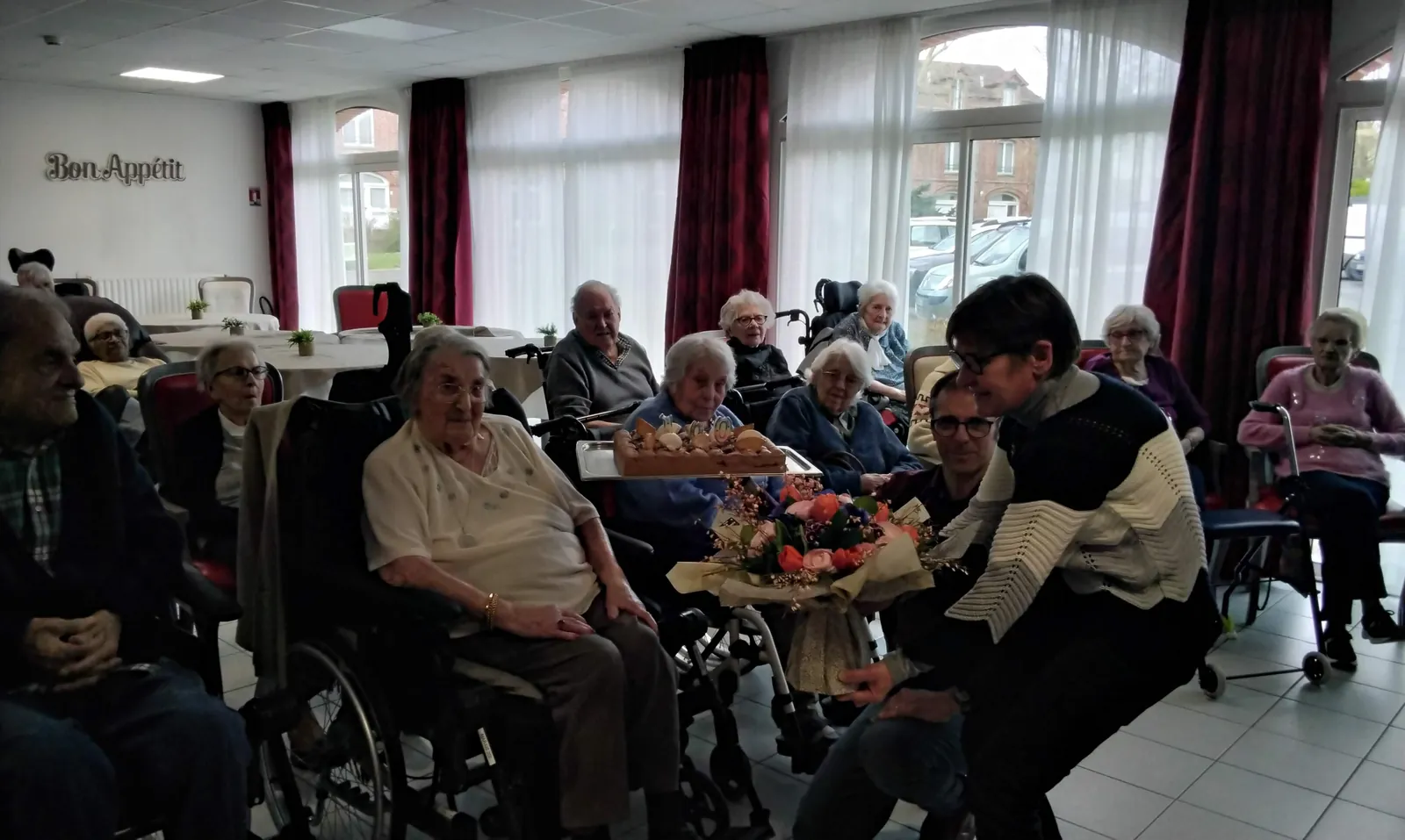 Une nouvelle centenaire dans la résidence !