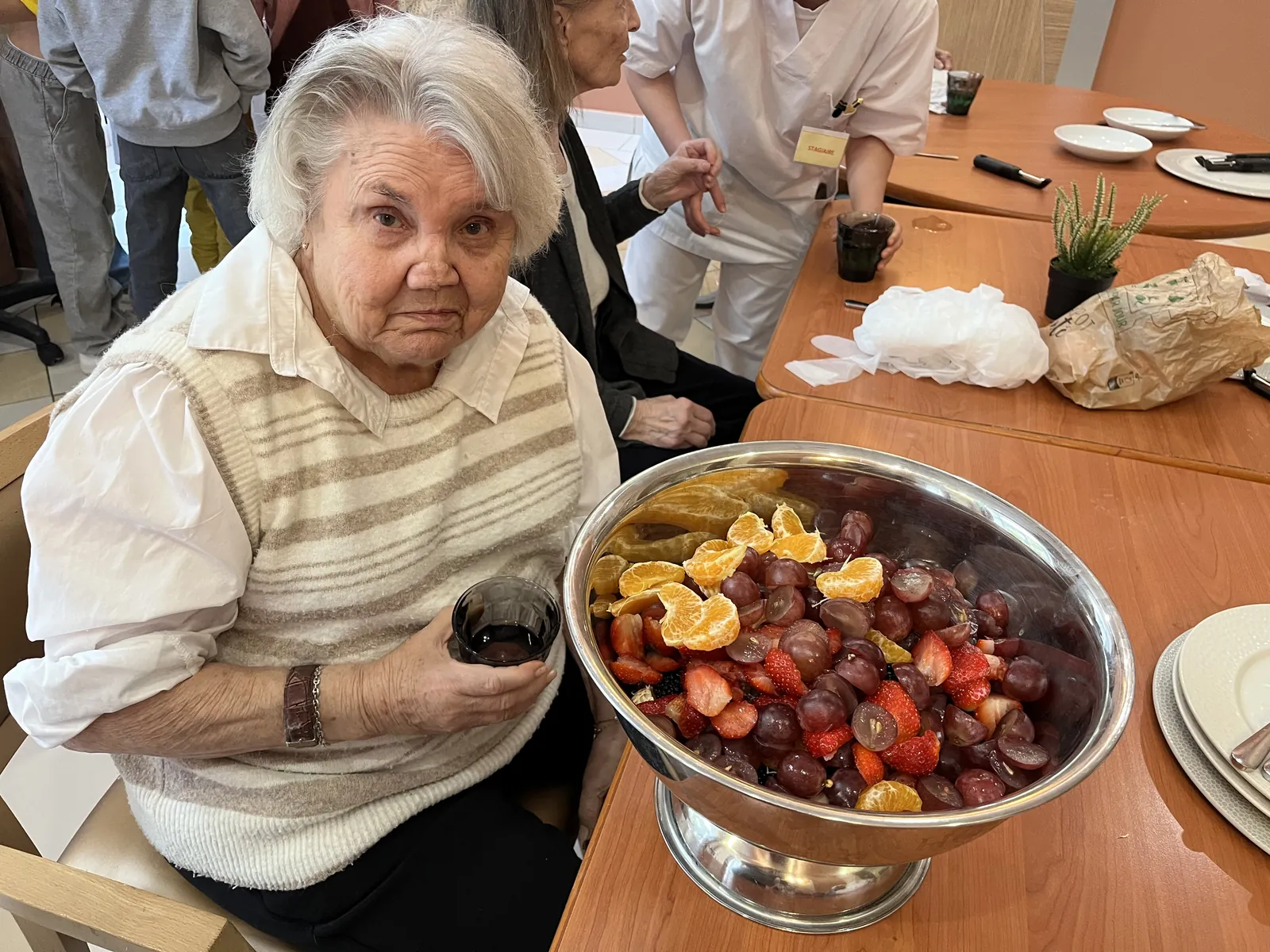 Atelier culinaire avec les enfants de l'école Notre-Dame