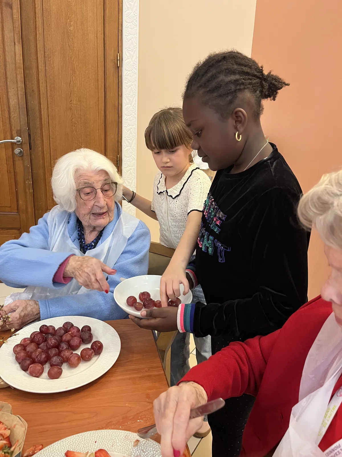 Atelier culinaire avec les enfants de l'école Notre-Dame