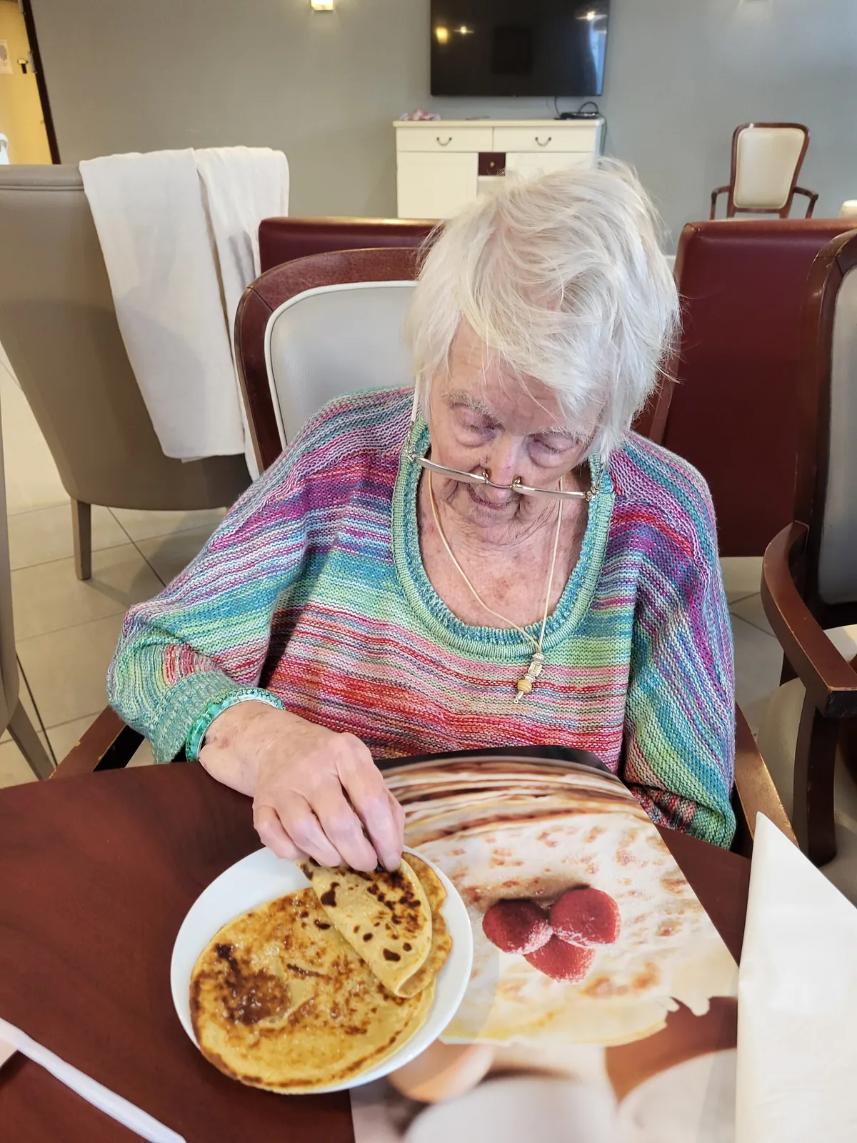 Crêpe Party conviviale  A la résidence les Adrets 