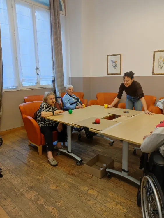 Atelier Jeu d’Adresse avec les Résidents