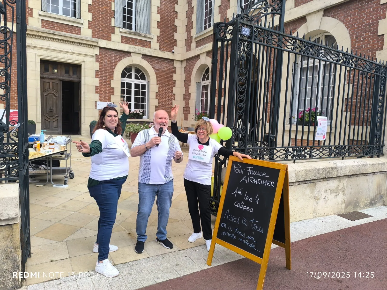 La Résidence Tiers Temps mobilisée pour France Alzheimer Aisne !