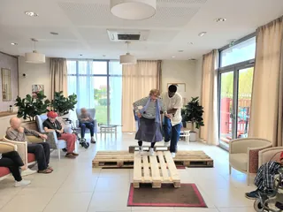 Ateliers avec notre psychomotricien