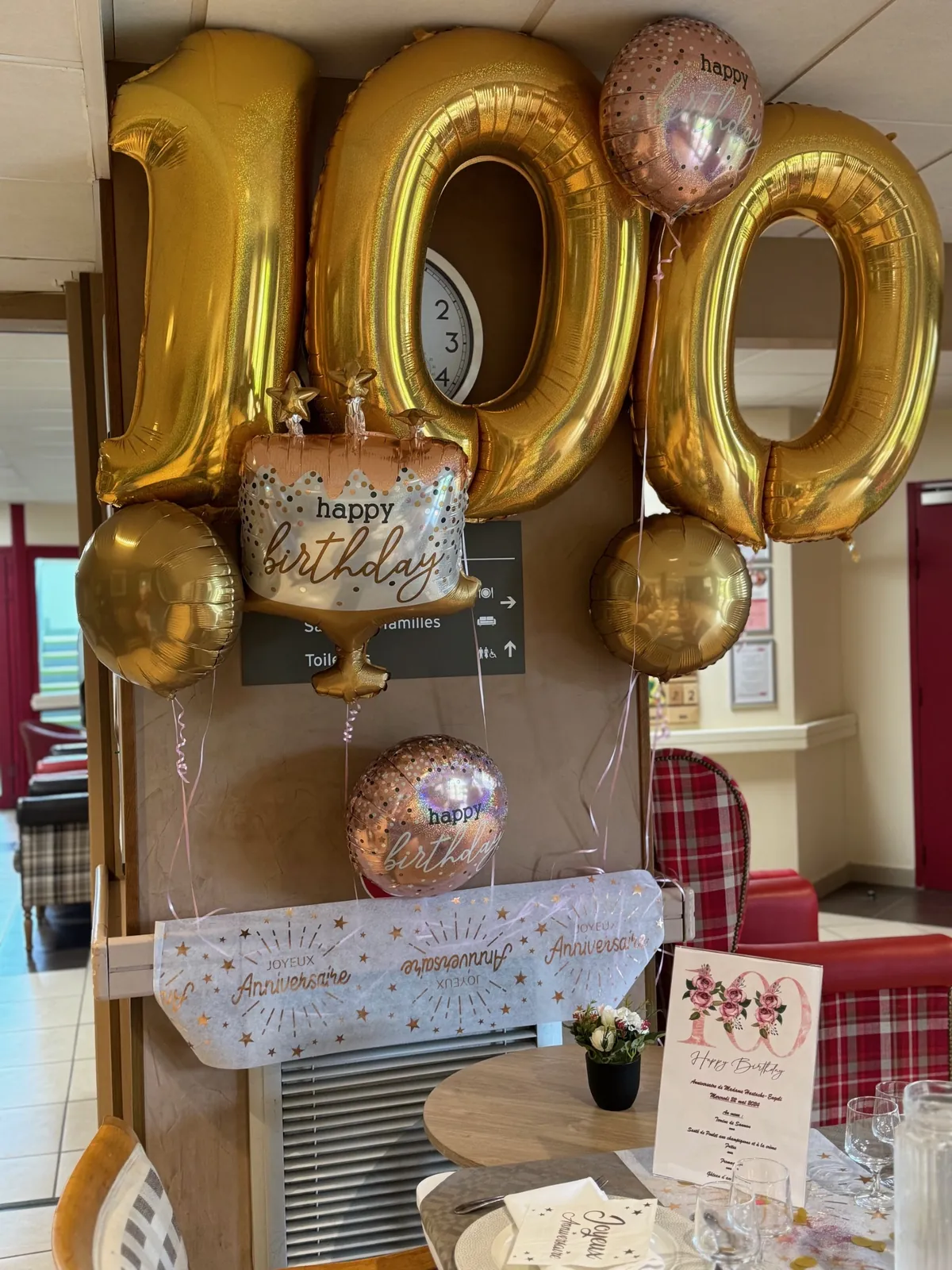 ANNIVERSAIRE 100 ANS 