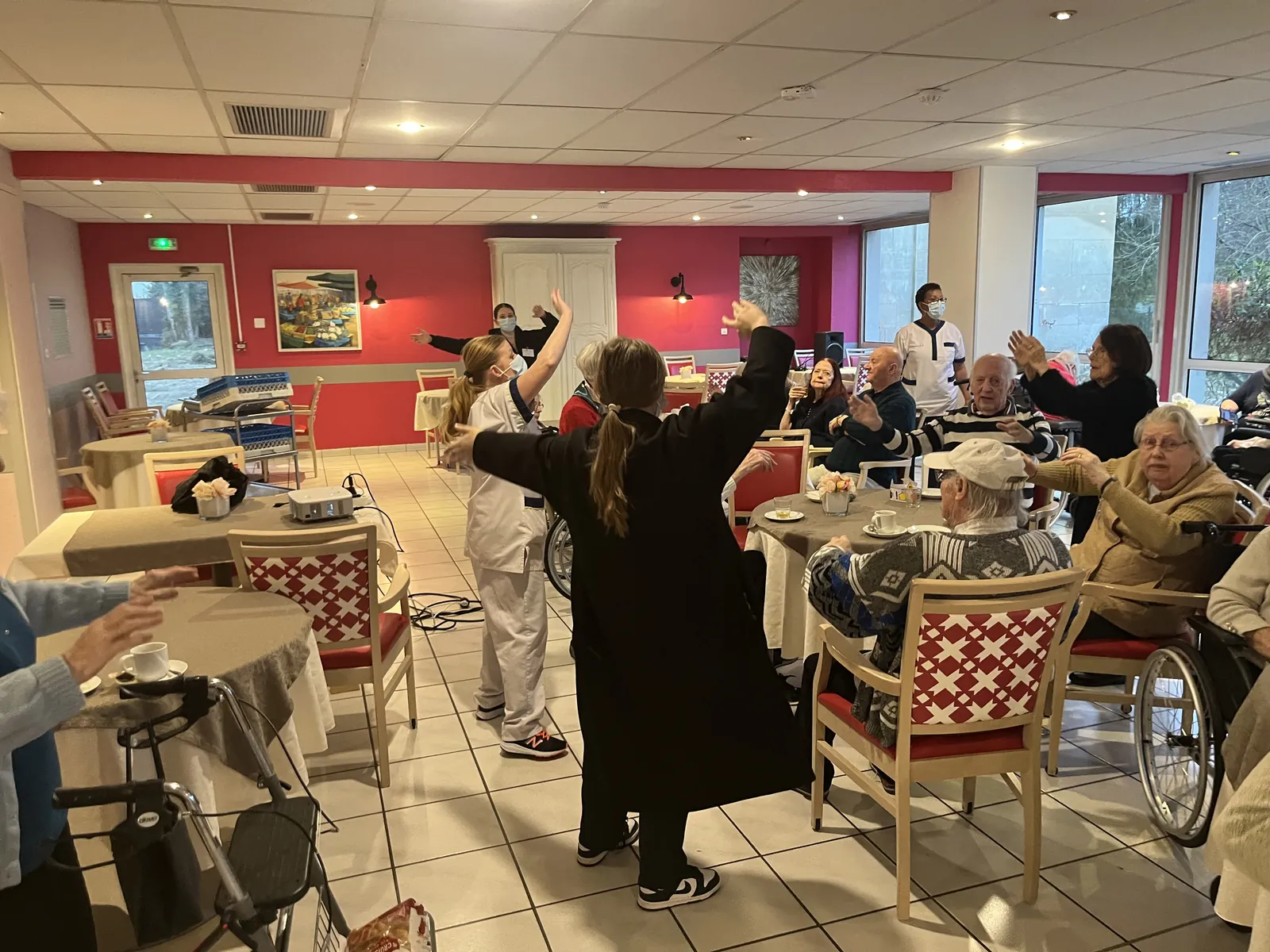 Dégustation et danse 
