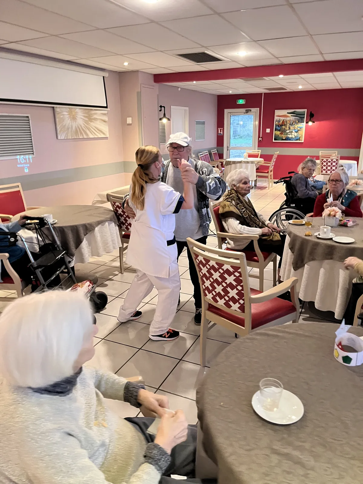 Dégustation et danse 