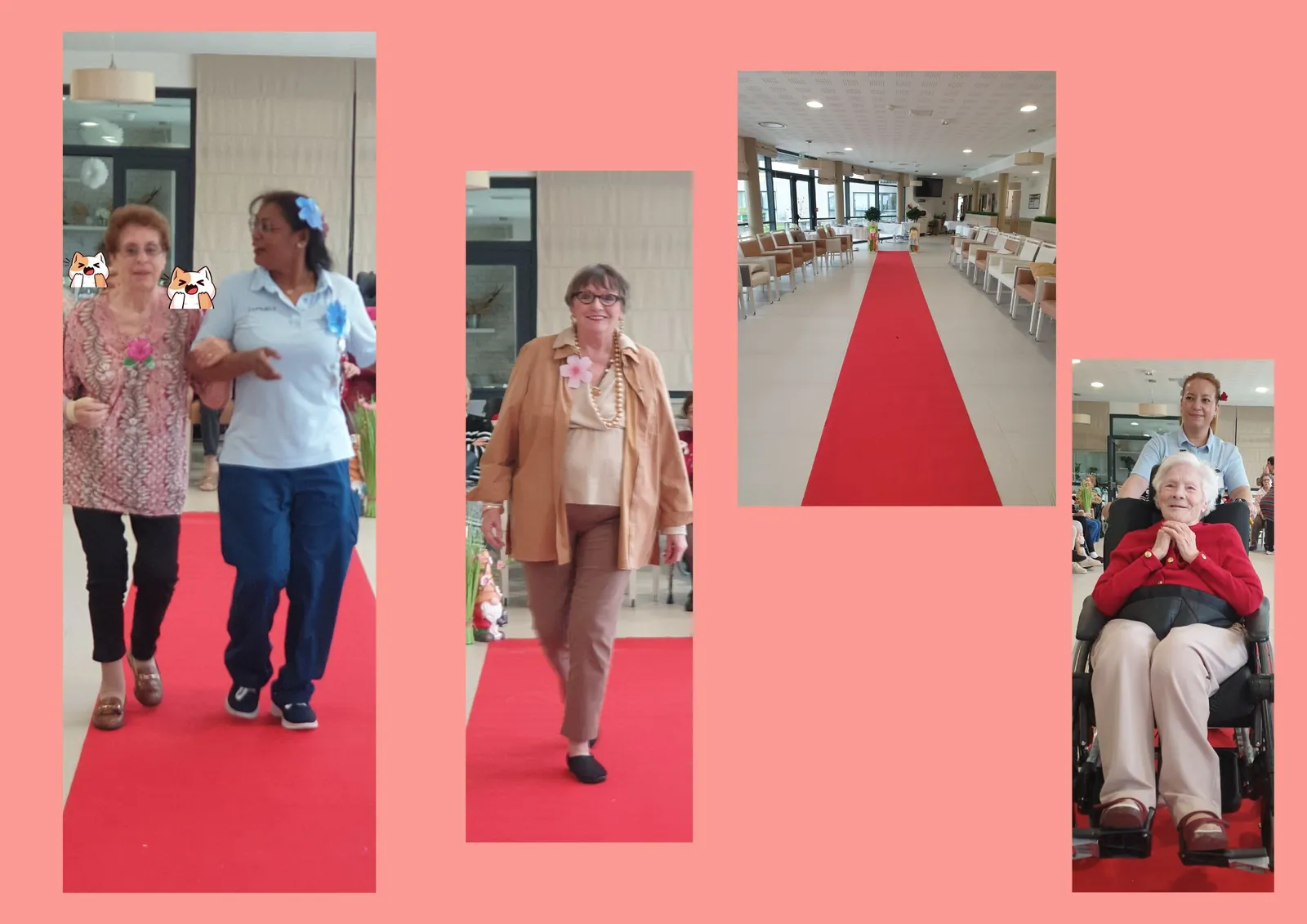 Le défilé de mode printemps de la résidence 