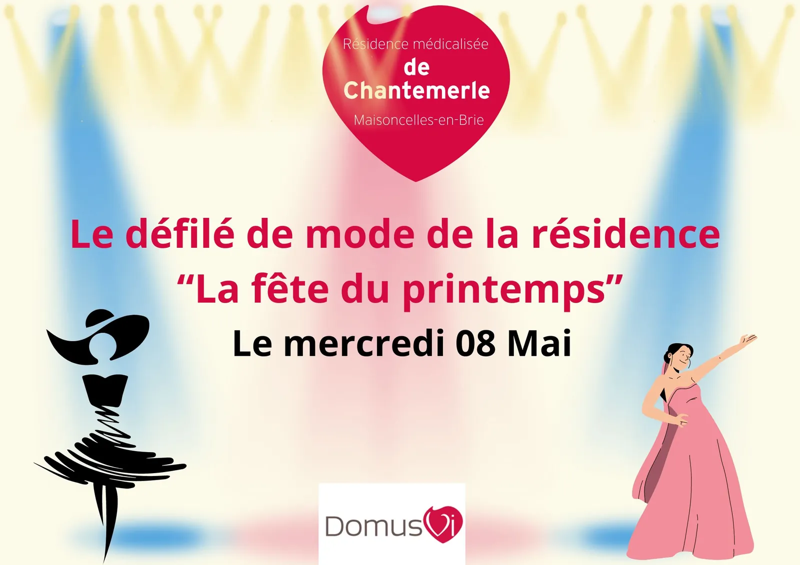 Le défilé de mode printemps de la résidence 