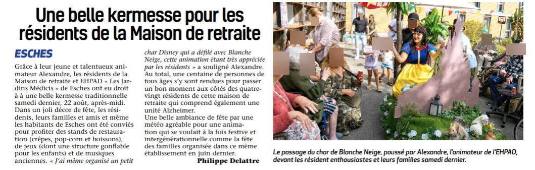 WAOUH… ON PARLE DE NOUS DANS LE JOURNAL