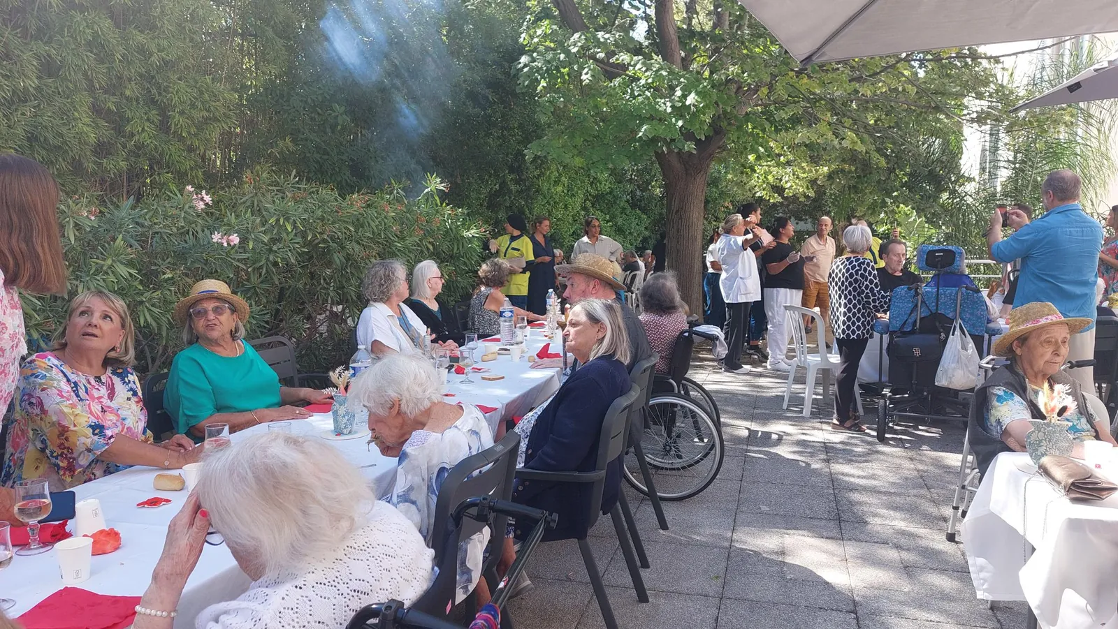 Une journée magnifique à la résidence ! 