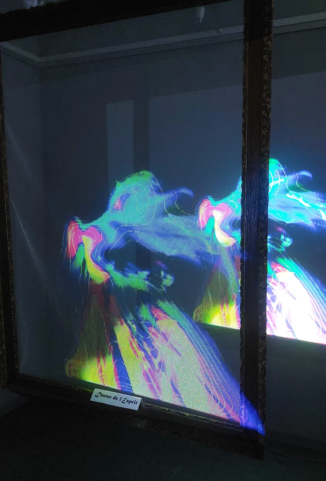 Sortie pour une Exposition d'art vidéo