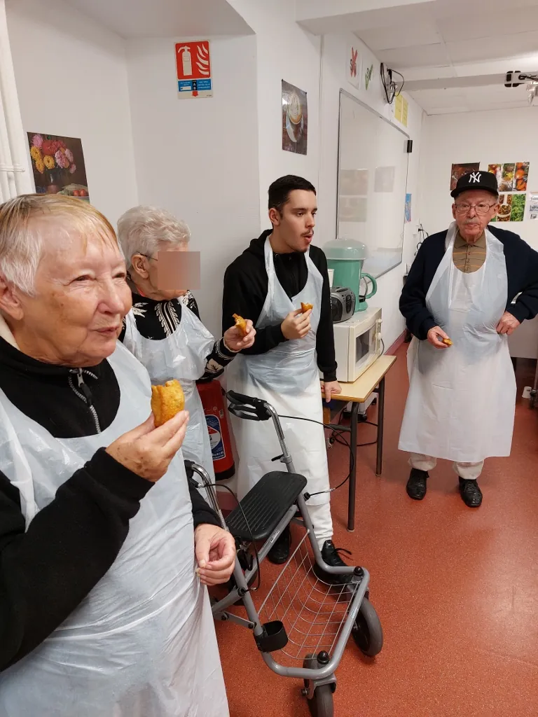 Atelier pâtisserie intergénérationnel 
