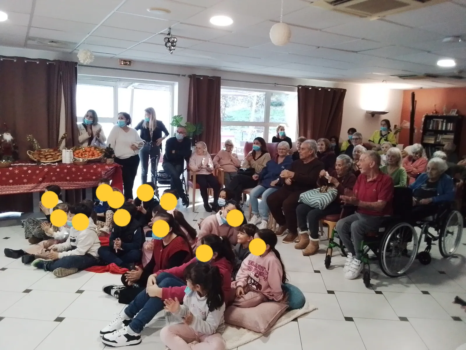 Un Noël magique pour nos équipes et nos résidents !