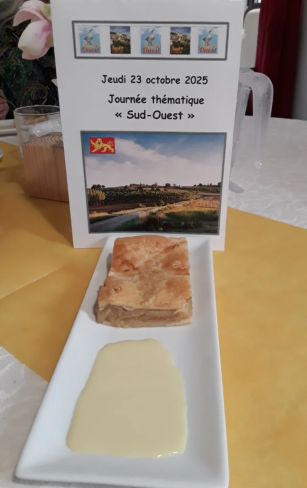 Repas à thème du mois : le Sud-Ouest !