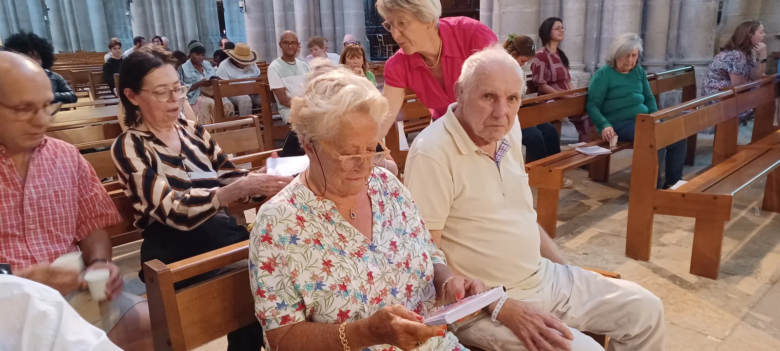 Messe dominicale pour les résidents d'ELEUSIS Poissy