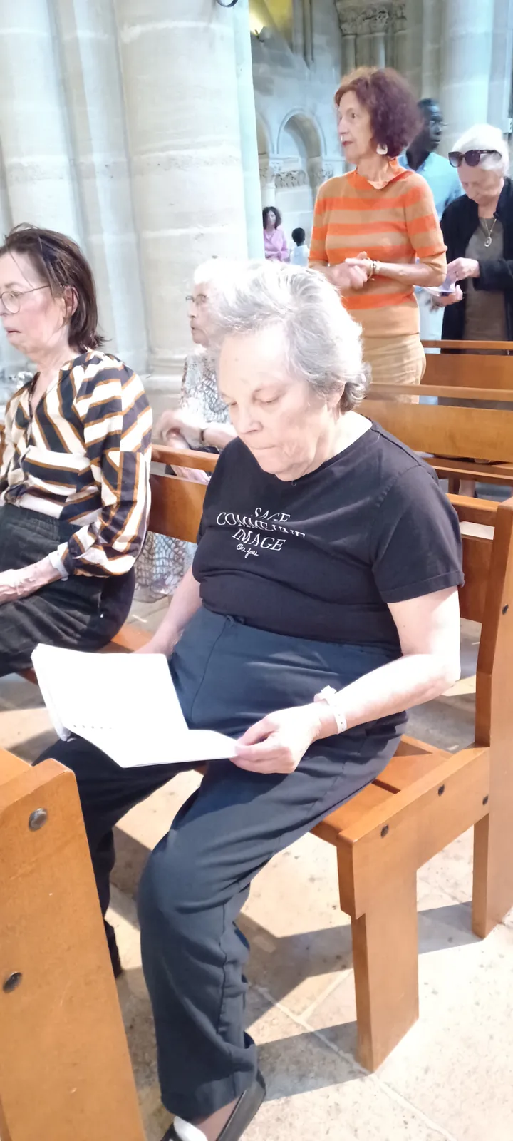 Messe dominicale pour les résidents d'ELEUSIS Poissy