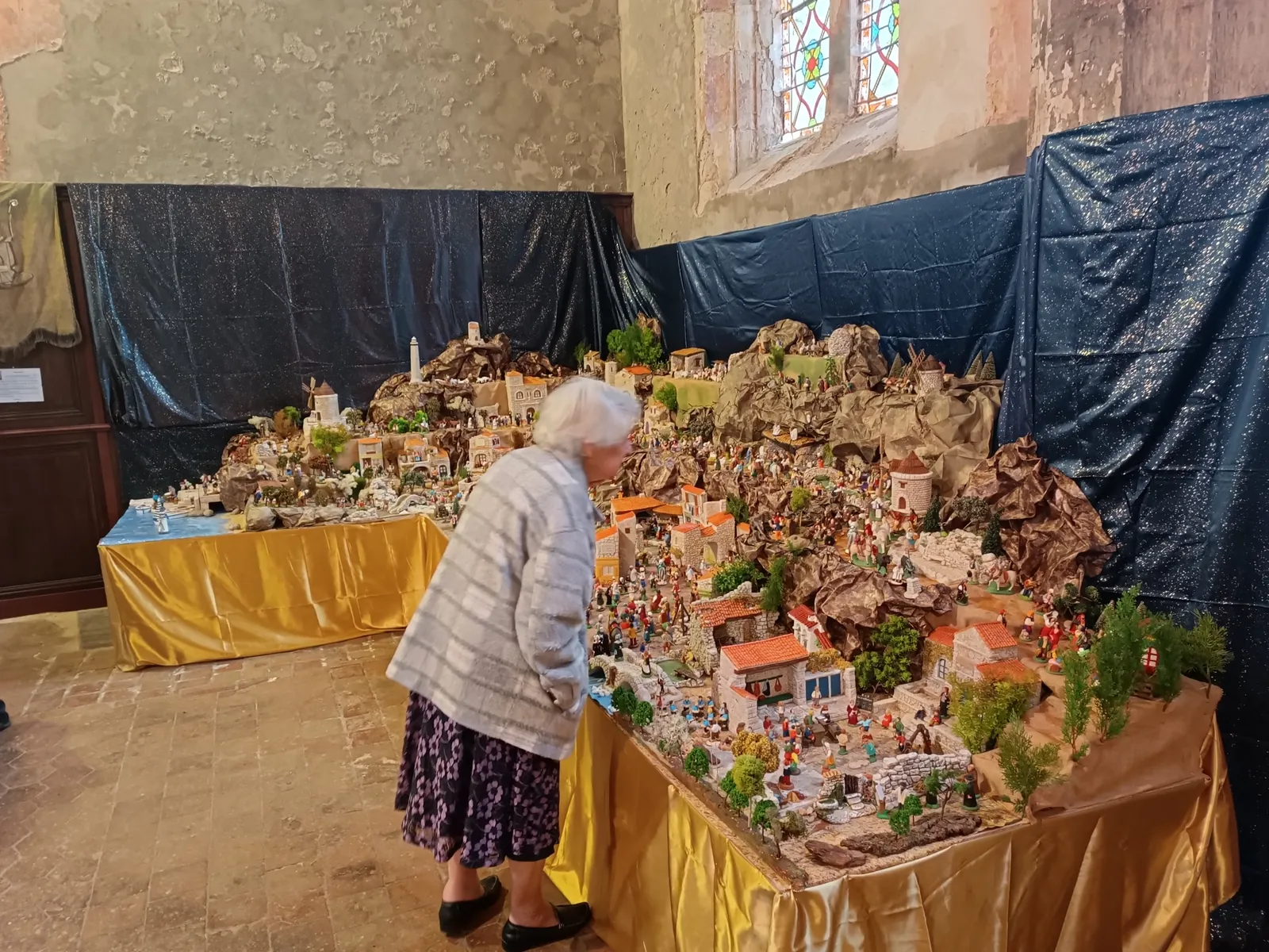 Visite des Crèches de l'Eglise de Flavacourt
