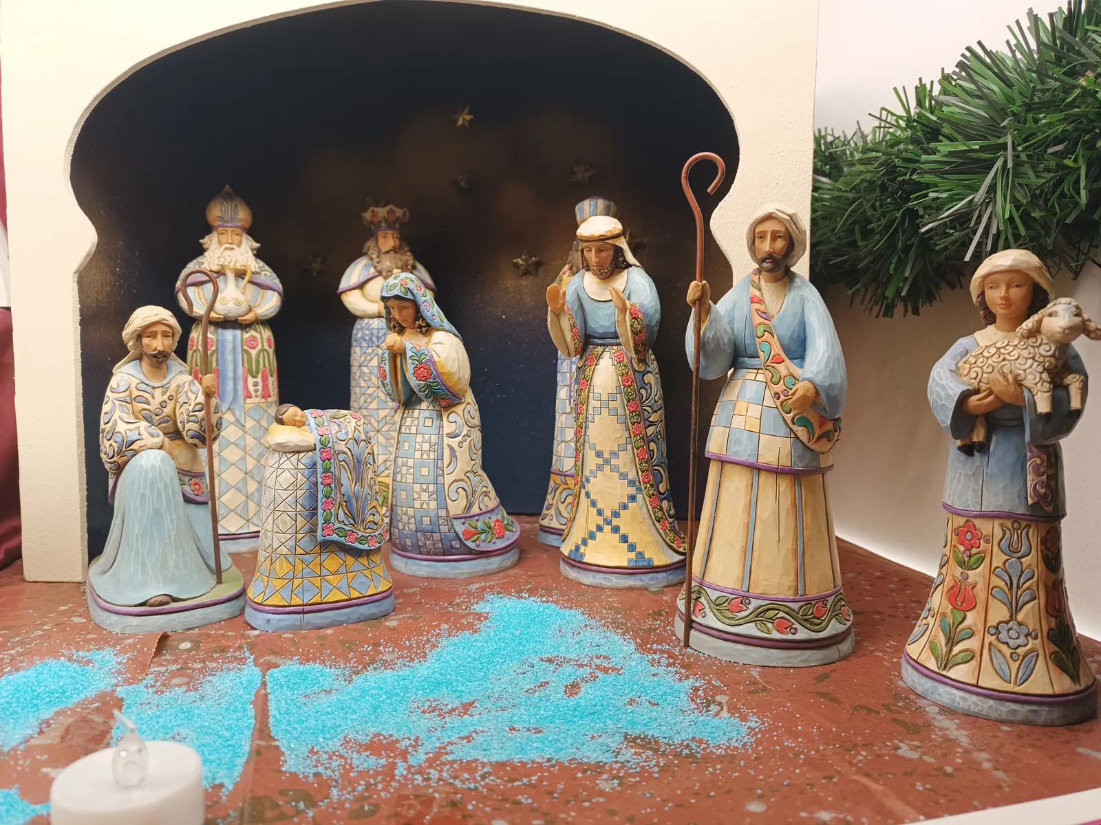 Visite des Crèches de l'Eglise de Flavacourt