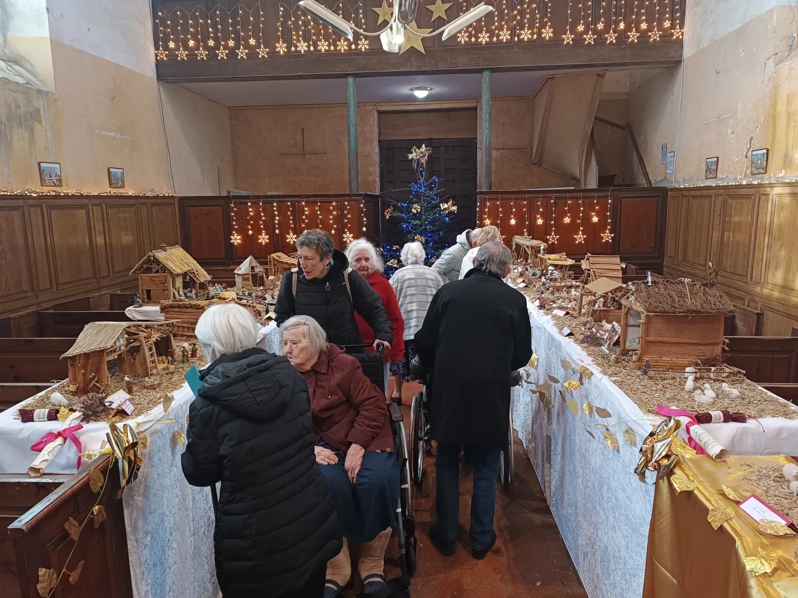 Visite des Crèches de l'Eglise de Flavacourt