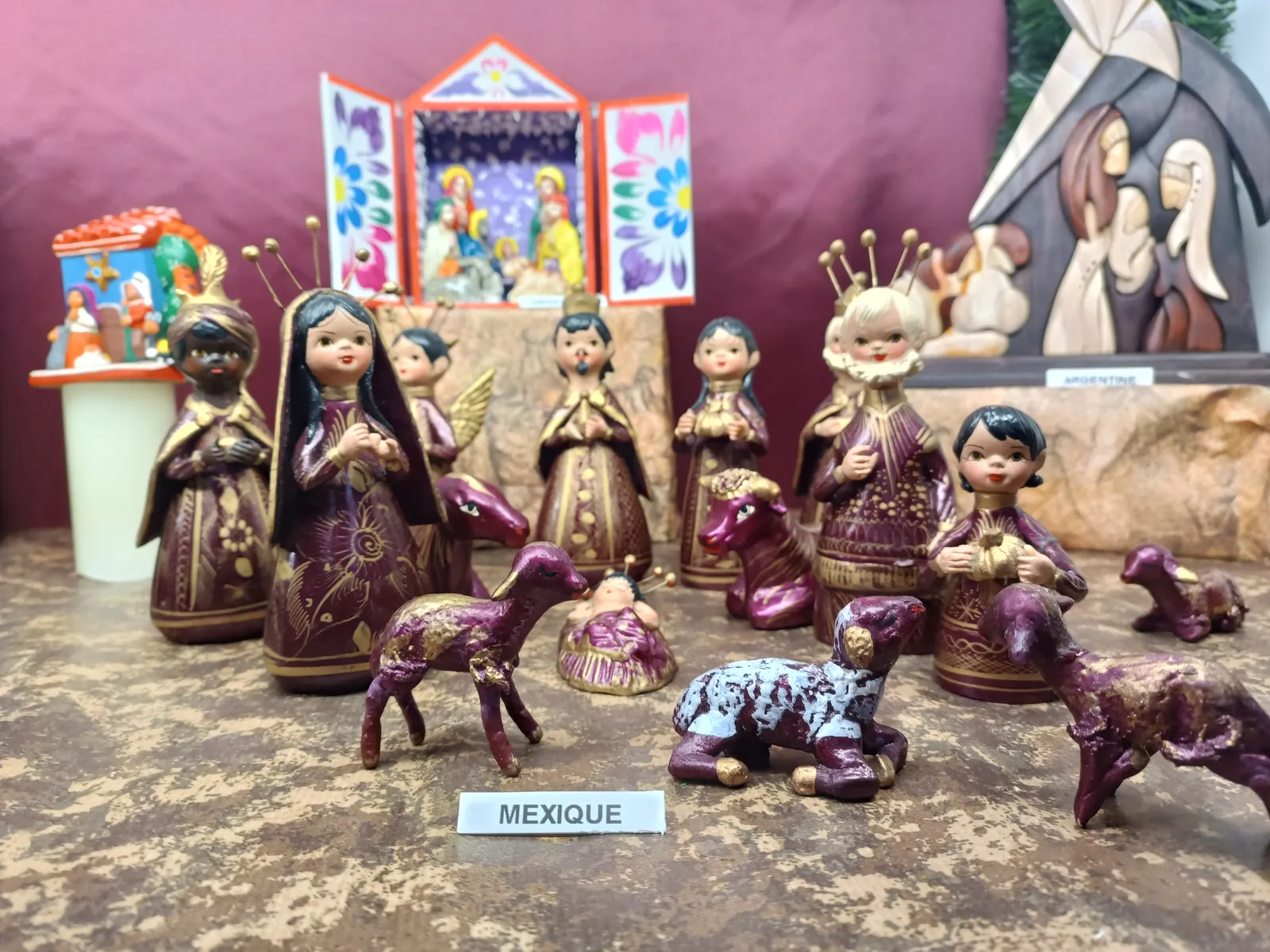 Visite des Crèches de l'Eglise de Flavacourt