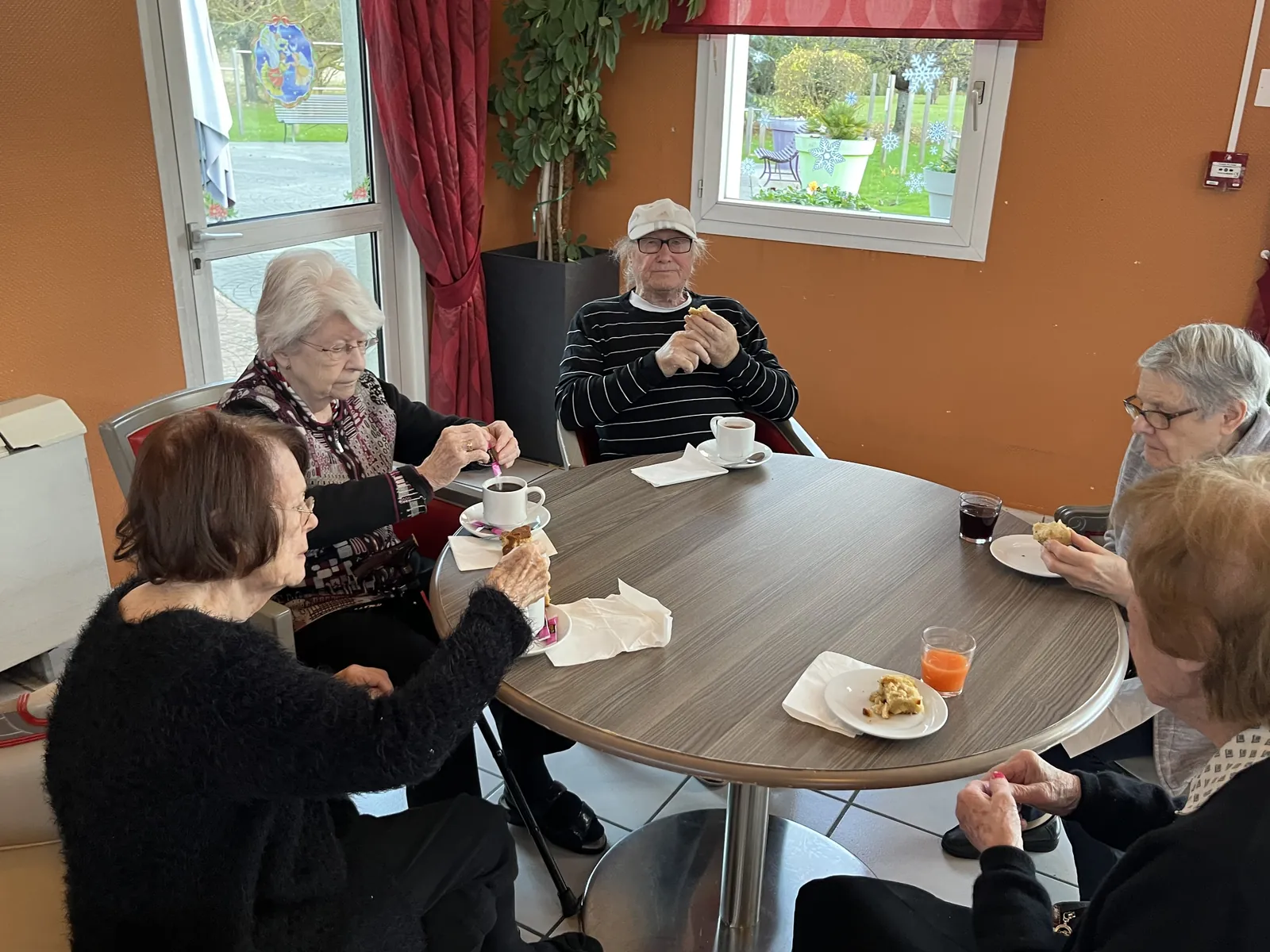 Visite de la résidence de Gouvieux 