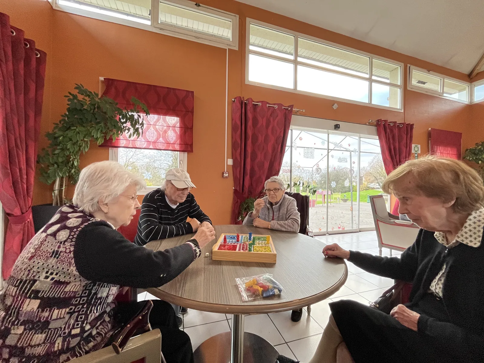 Visite de la résidence de Gouvieux 