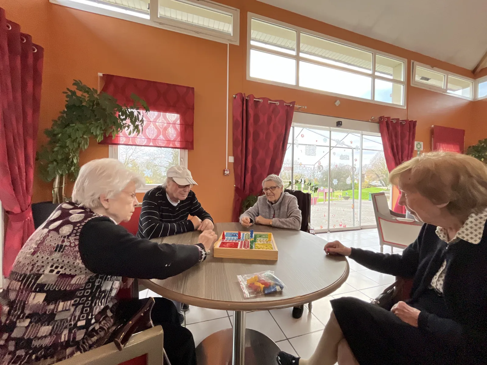 Visite de la résidence de Gouvieux 