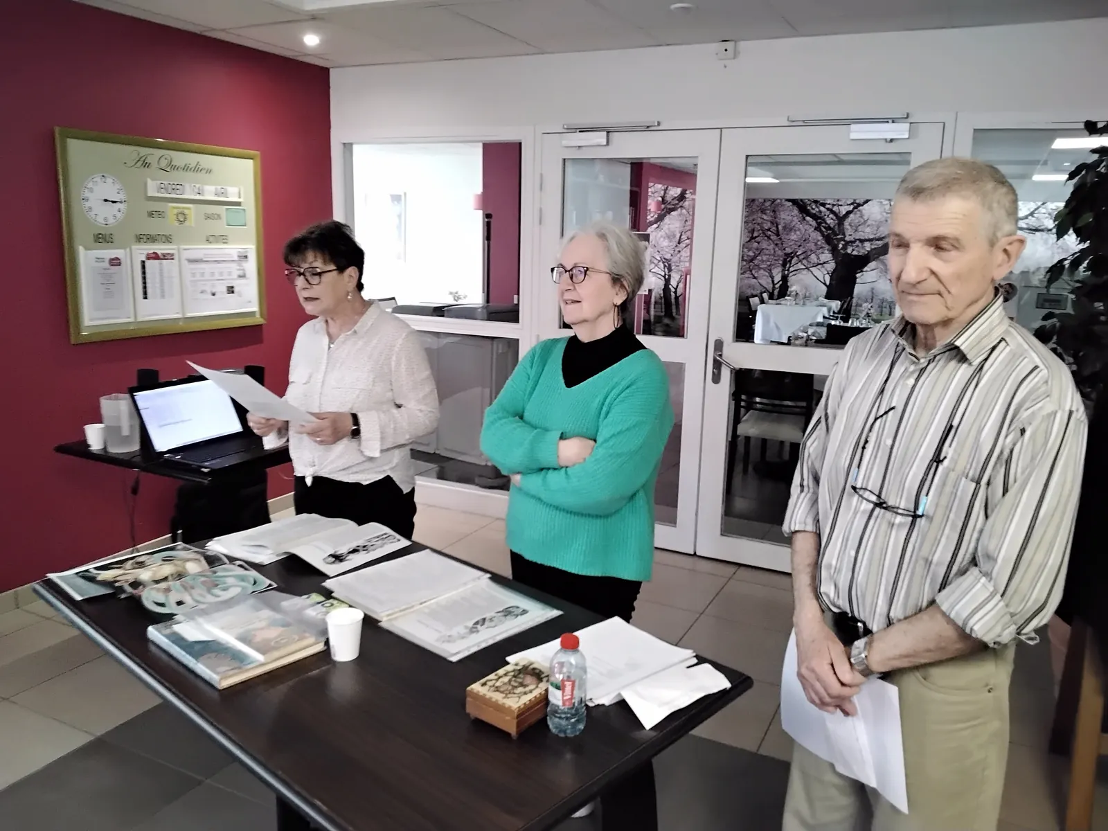 Café lecture avec la bibliothèque  de Champs sur Yonne