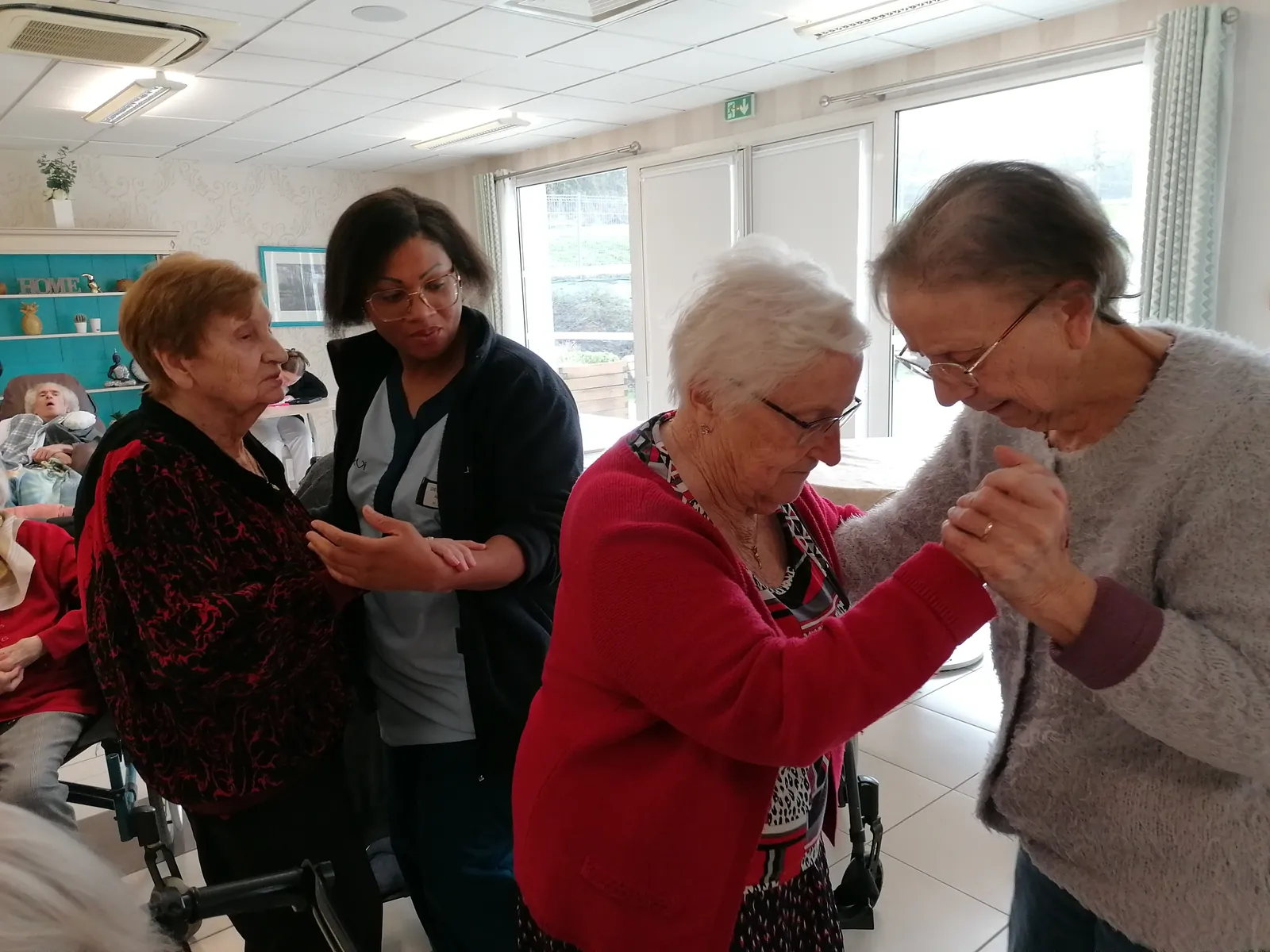 L'EHPAD d'Esbly au son de l'accordéon