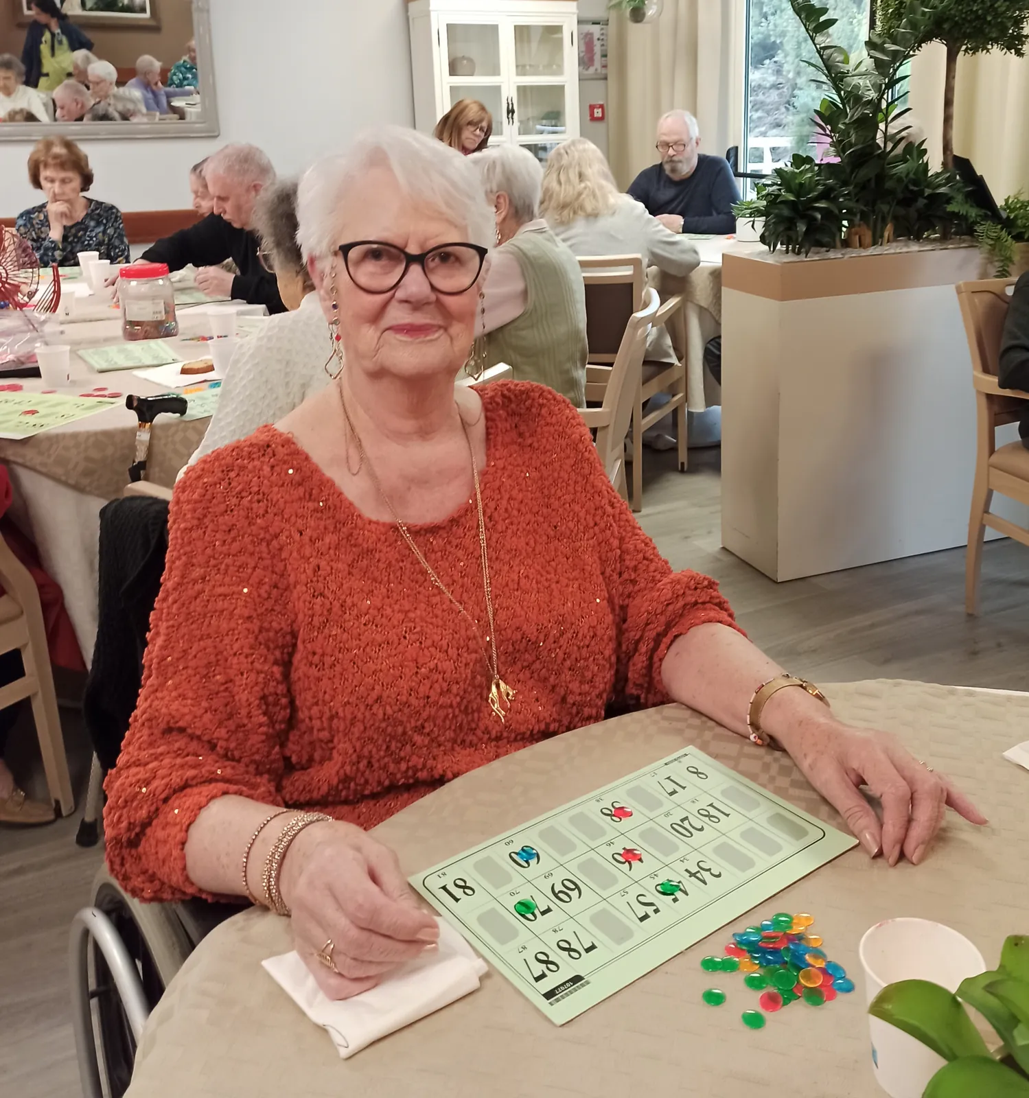 Le rituel du samedi à la Résidence du Midi : le loto, un moment attendu de tous !