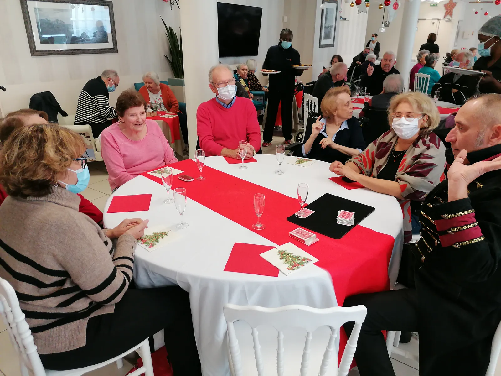 Fête de Noël à l'EHPAD des Tourterelles d’Esbly