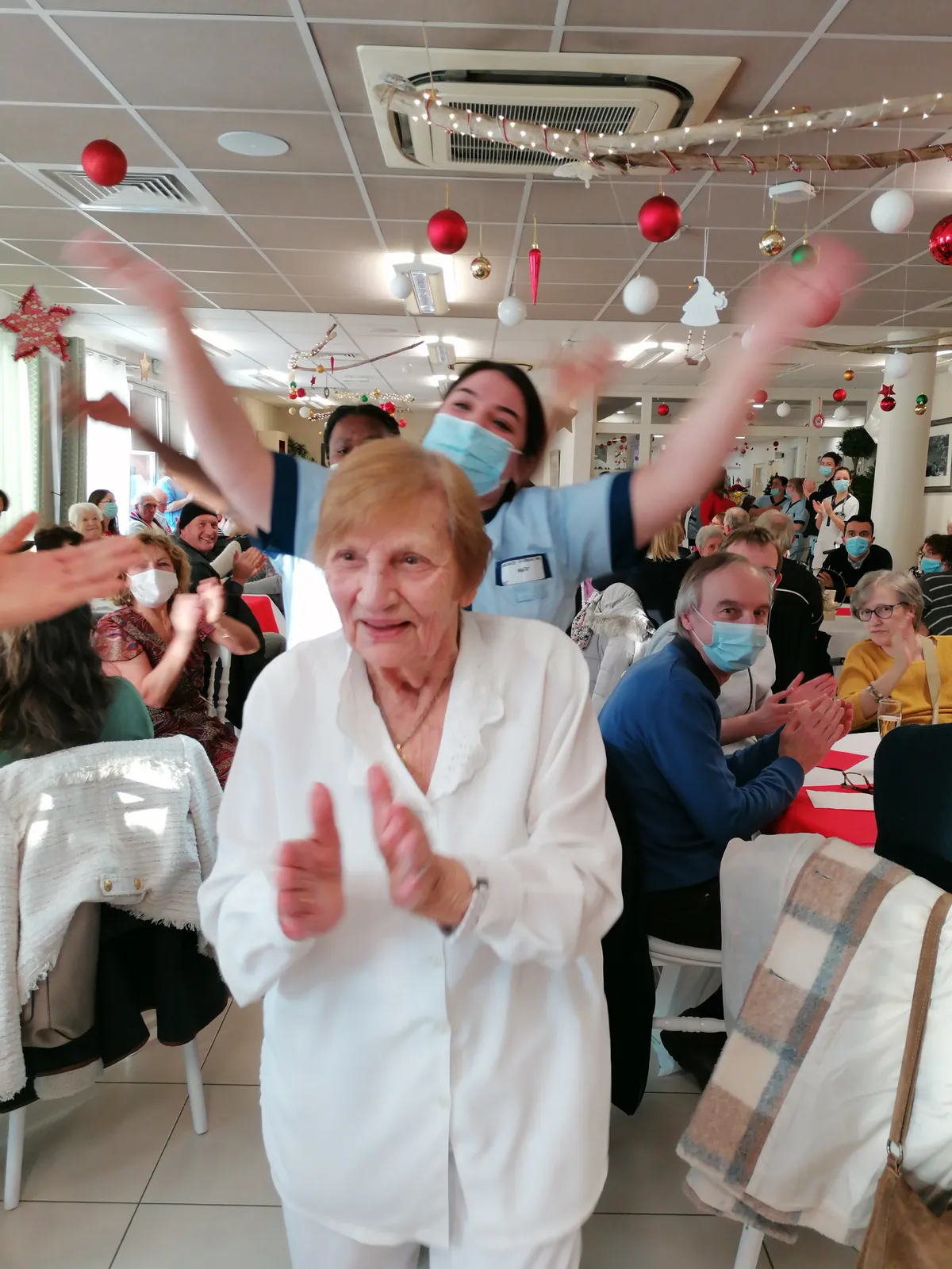 Fête de Noël à l'EHPAD des Tourterelles d’Esbly