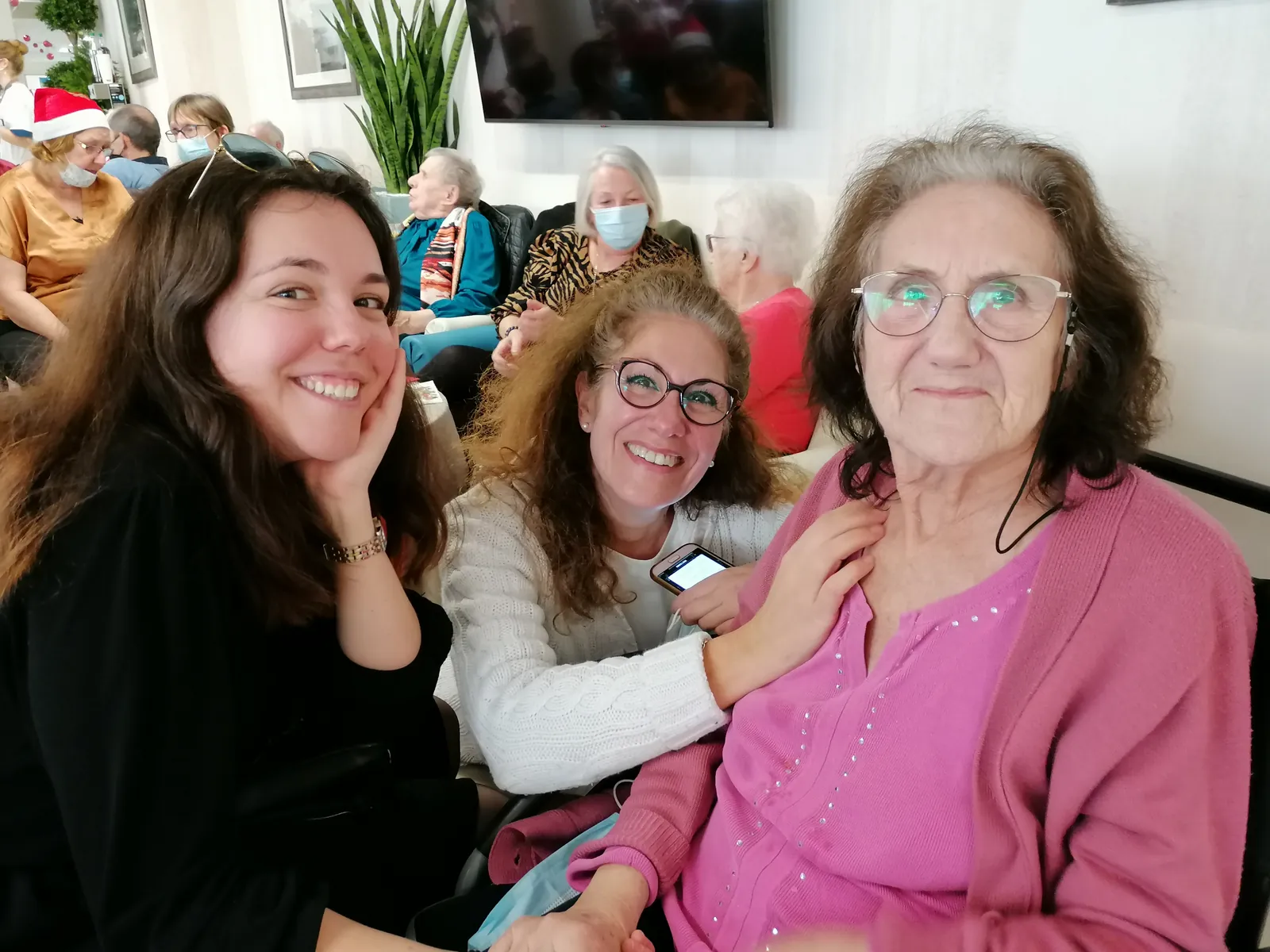 Fête de Noël à l'EHPAD des Tourterelles d’Esbly