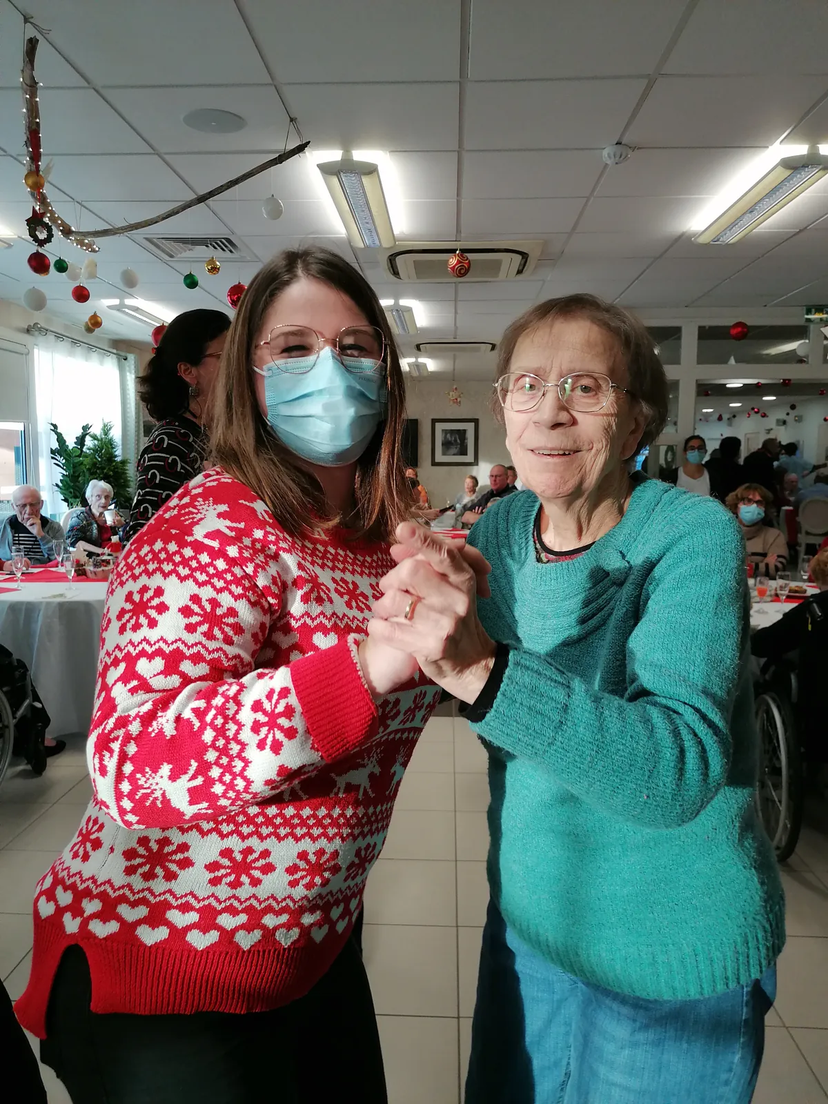 Fête de Noël à l'EHPAD des Tourterelles d’Esbly