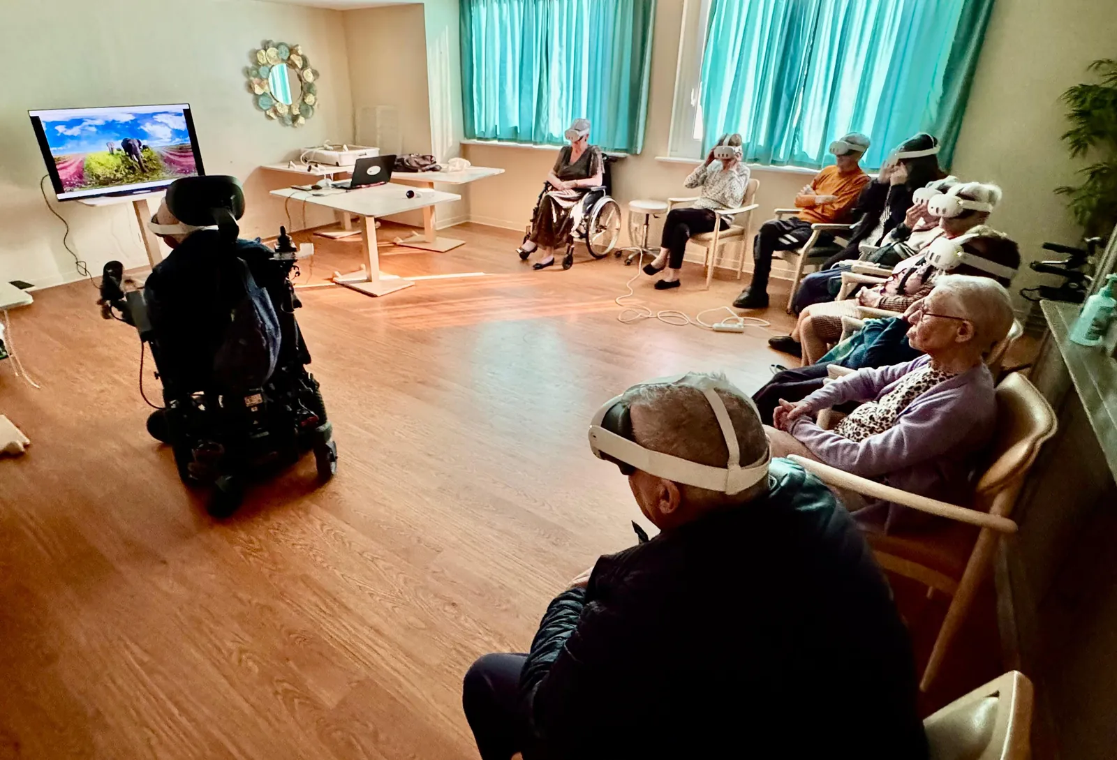  Un voyage thérapeutique... sans quitter son fauteuil !