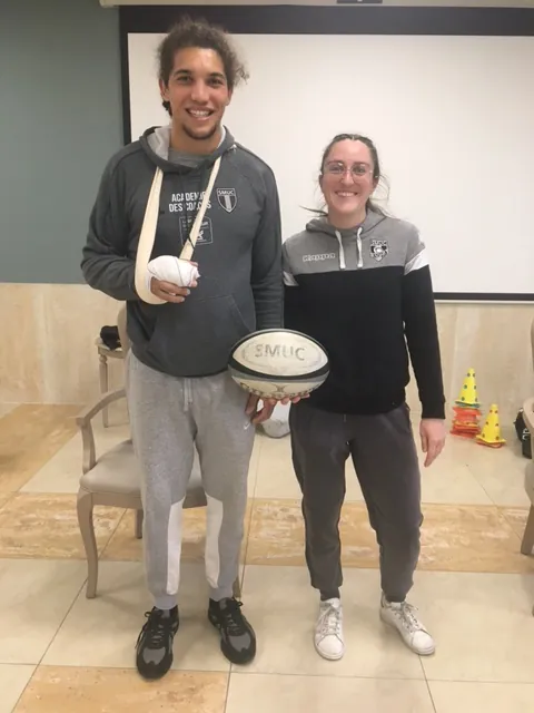 Atelier rugby avec le SMUC !