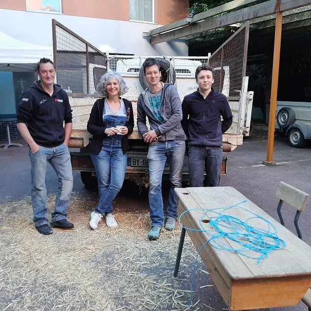 Embarquement pour notre guinguette champêtre !