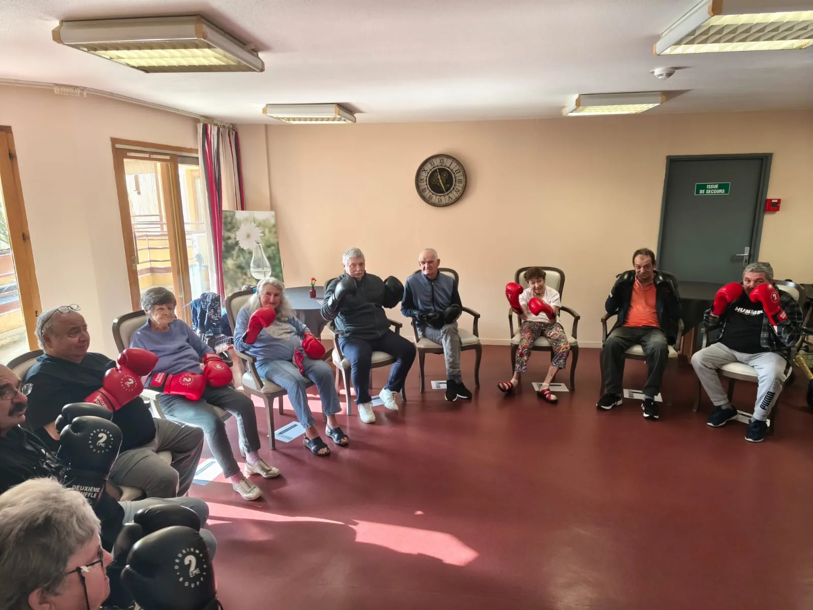 SÉANCE DE BOXE ADAPTÉE